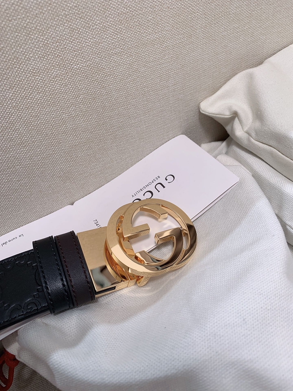 スーパーコピーグッチベルト素材ディテール